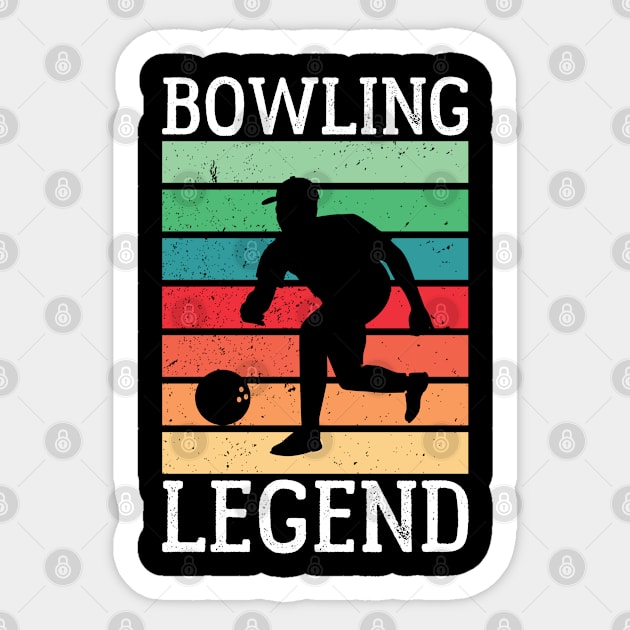 Bowling Legend Sticker by CrissWild